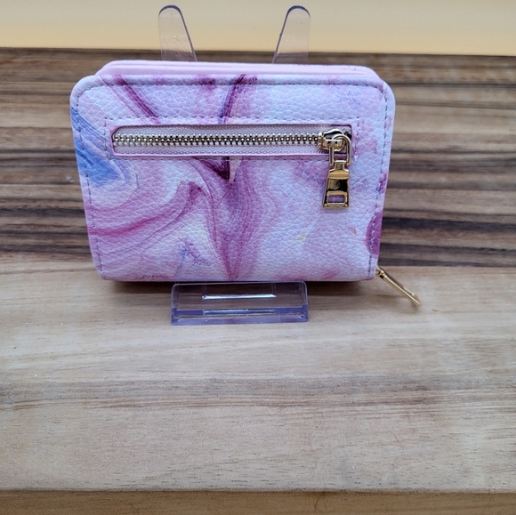 Pink Marble Wallet - Very Cute! NWOT - Picture 7 of 7